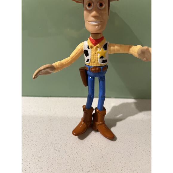 Toy Story Woody Action Figure Disney 6" McDonalds Moving Arms & Head - Picture 3 of 7
